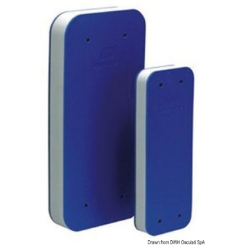 Parabordo piatto Grigio EVA + PE 490 mm 