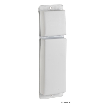 Parabordo PVC piatto 870 mm nero 