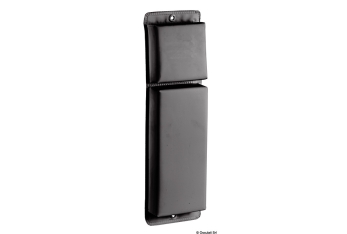 Parabordo PVC piatto 870 mm nero 