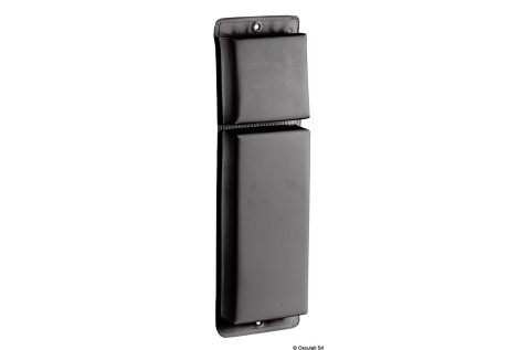 Parabordo PVC piatto 870 mm nero 
