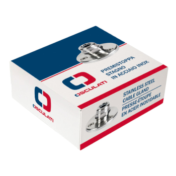 Passacavi stagno inox per cavi da 6 mm 