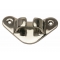 Passacavi di prua 107x65mm inox