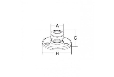 Passacavo inox 316 mm.32