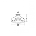 Passacavo inox 316 mm.32