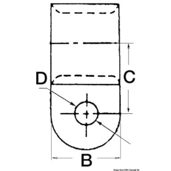 Passacavo nylon max 16 mm 