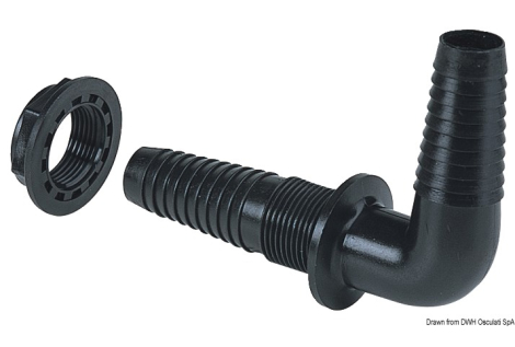 Passaparatia termopolimero 1/2" x 11-13 mm 