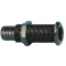 Passascafo pipe d22.7mm nero