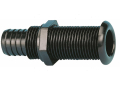Passascafo pipe d22.7mm nero