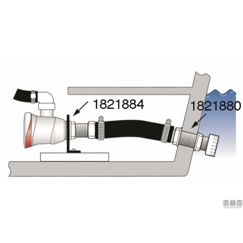 Passascafo con filtro 3/4" 