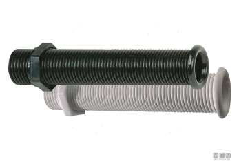 Passascafo lungo d22.7mm grigio 