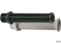 Passascafo lungo d22.7mm grigio