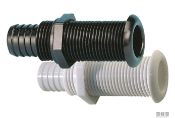 Passascafo pipe d22.7mm bianco 