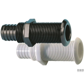 Passascafo pipe d22.7mm bianco 