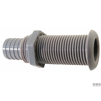 Passascafo pipe d22.7mm grigio 