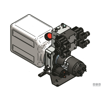 Passerella idraulica mtm 300 ss 12v