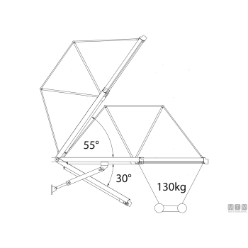 Passerella idraulica mtm 300 ss 12v