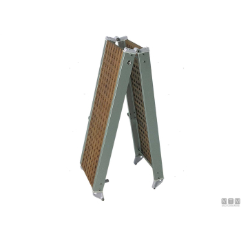 Passerella pieg 190cm alluminio/carab