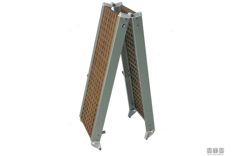 Passerella pieg 190cm alluminio/carab