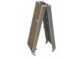Passerella pieg 190cm alu/carab
