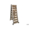 Passerella Pieghevole 200cm in Alluminio e Legno