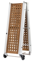Passerella pieghevole teak 310 cm 