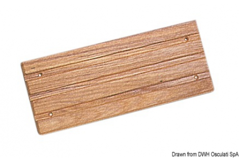 Pedana poggiapiedi listate ACR