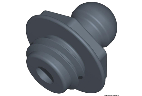 Perno filettato corto/corto pallina standard 