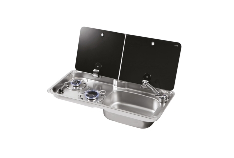 Piano Cottura Can FL1765 a Gas Due Fuochi