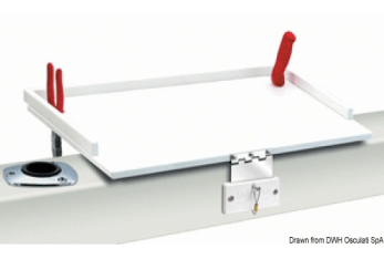 Piano di lavoro Magma 51 x 41 cm 