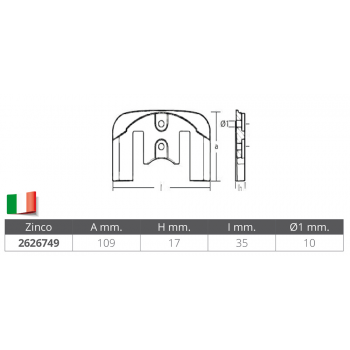 PIASTRA ANTICAVITAZIONE YANMAR