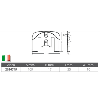 Piastra anticavitazione yanmar