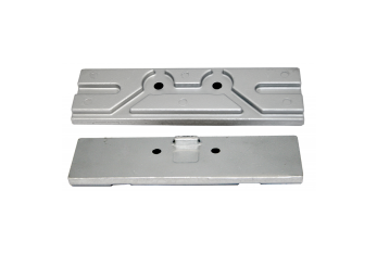 Piastra in alluminio