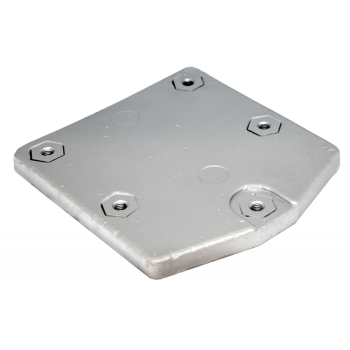 Piastra in alluminio per zeus drive