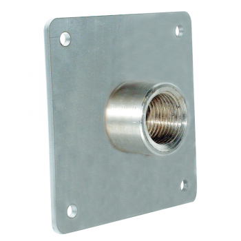 PIASTRA INOX C/MANICOTTO DA 3/8