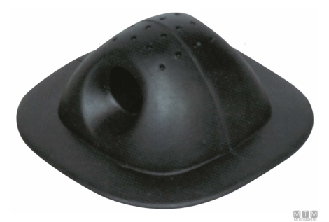 Piastra passacorda mil nera 
