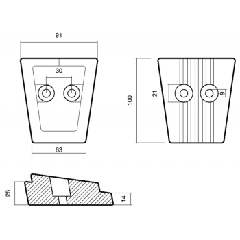 Piastra volvo sx-a/dps-a