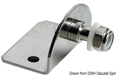 Piastrina 90° compact filetto 8 mm esterno 