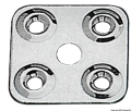 Piastrina fissa cinghie 50x16 mm 