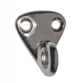 Piastrina inox 316 con anello
