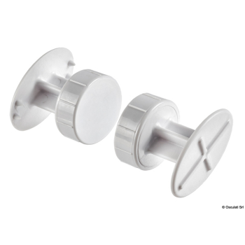 Piastrina inox magnetico adesiva 45x30 mm 