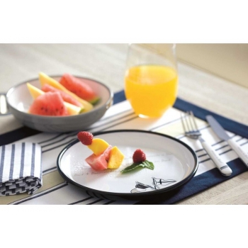 Piatto Fondo Welcome on Board Marine Business