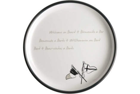Piatto Fondo Welcome on Board Marine Business