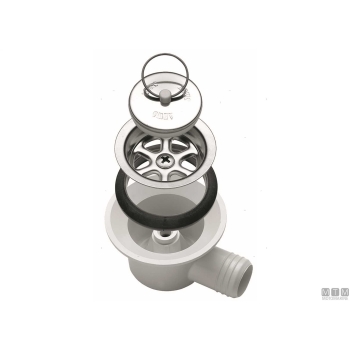 Piletta dritta d25mm 