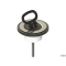 Piletta grande d63 con scarico 1"1/2