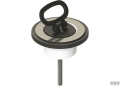 Piletta grande d63 con scarico 1"1/2