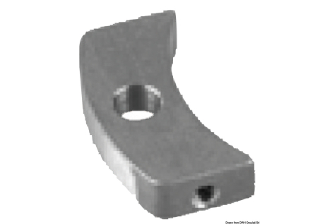 Placca adattatrice per collare a due pezzi 