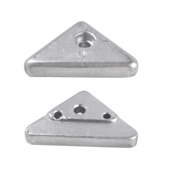 Placca duo prop in alluminio