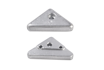 Placca duo prop in alluminio