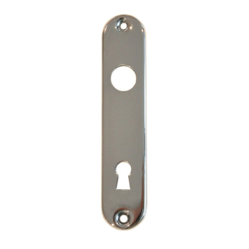 Placca ottone cromato