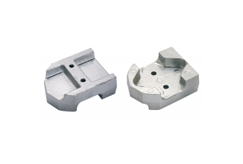 Placca per motori mercury alluminio